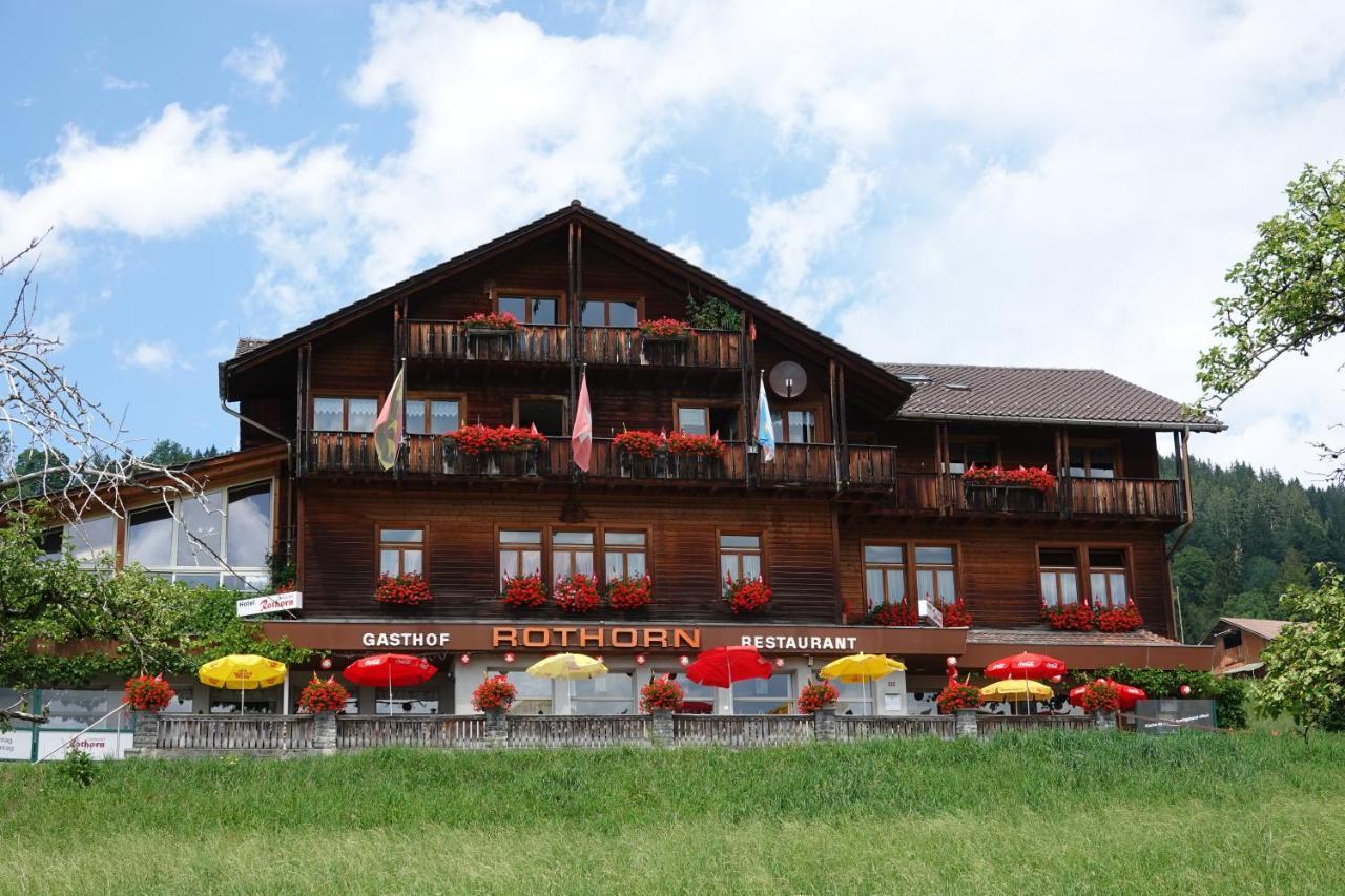 Hotel Rothorn Vintage-Style Sigriswil Exterior foto