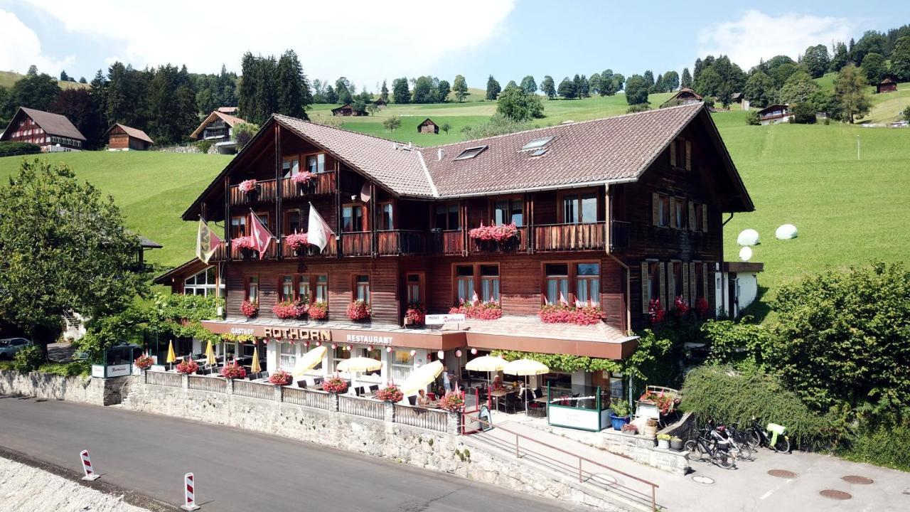 Hotel Rothorn Vintage-Style Sigriswil Exterior foto