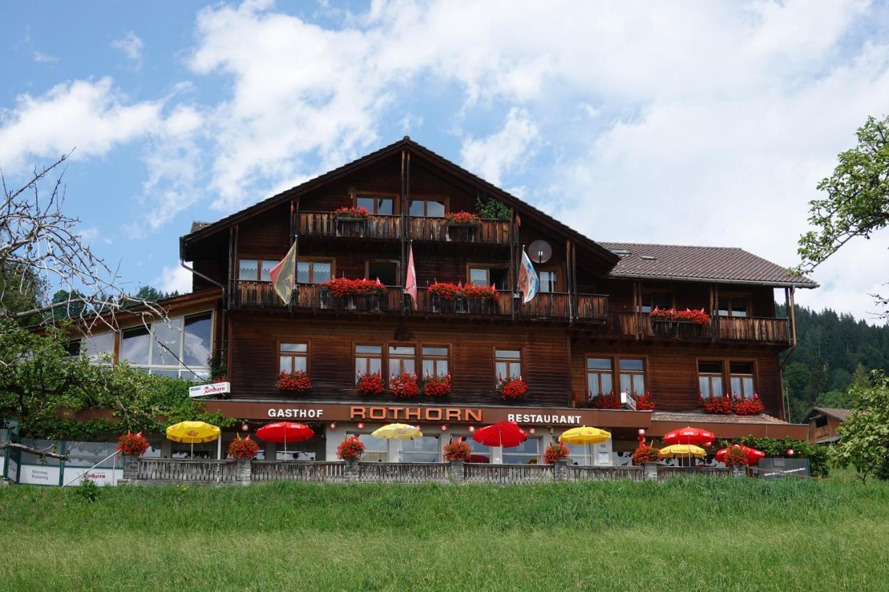 Hotel Rothorn Vintage-Style Sigriswil Exterior foto
